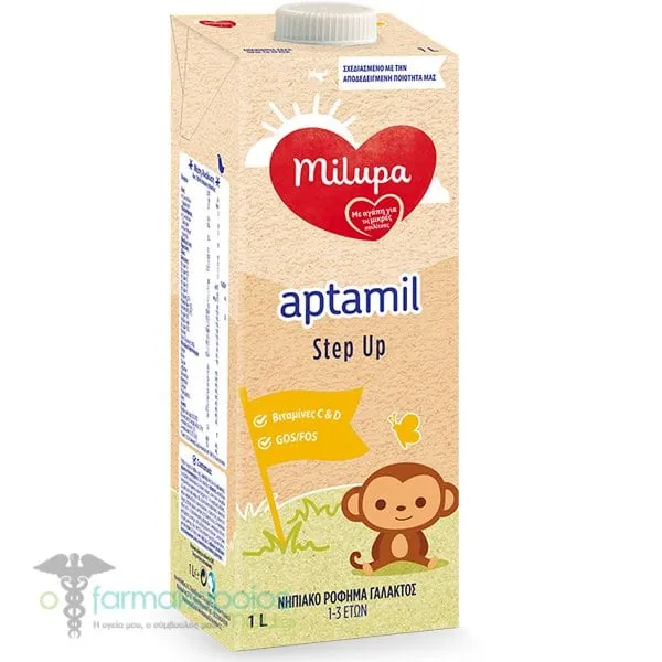 Milupa Aptamil Step Up Infant Milk Drink in Liquid Form 1-3y, 1lt