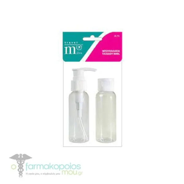 Milva Travel Bottles 80ml, 2pcs