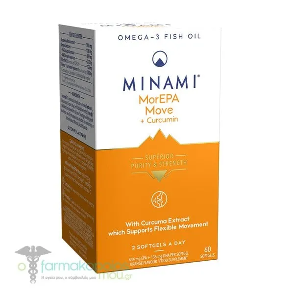 Minami MorEPA Move, 60caps