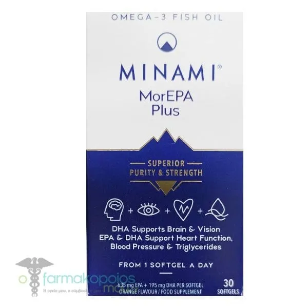 Minami MorEPA Plus, 30caps