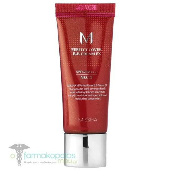 Missha M Perfect Cover BB Cream SPF42/PA++, 20ml - Bright Beige