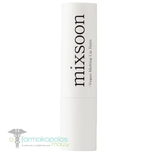 Mixsoon Vegan Melting Lip Balm Θρεπτικό & Ενυδατικό Balm Χειλιών, 1τεμ