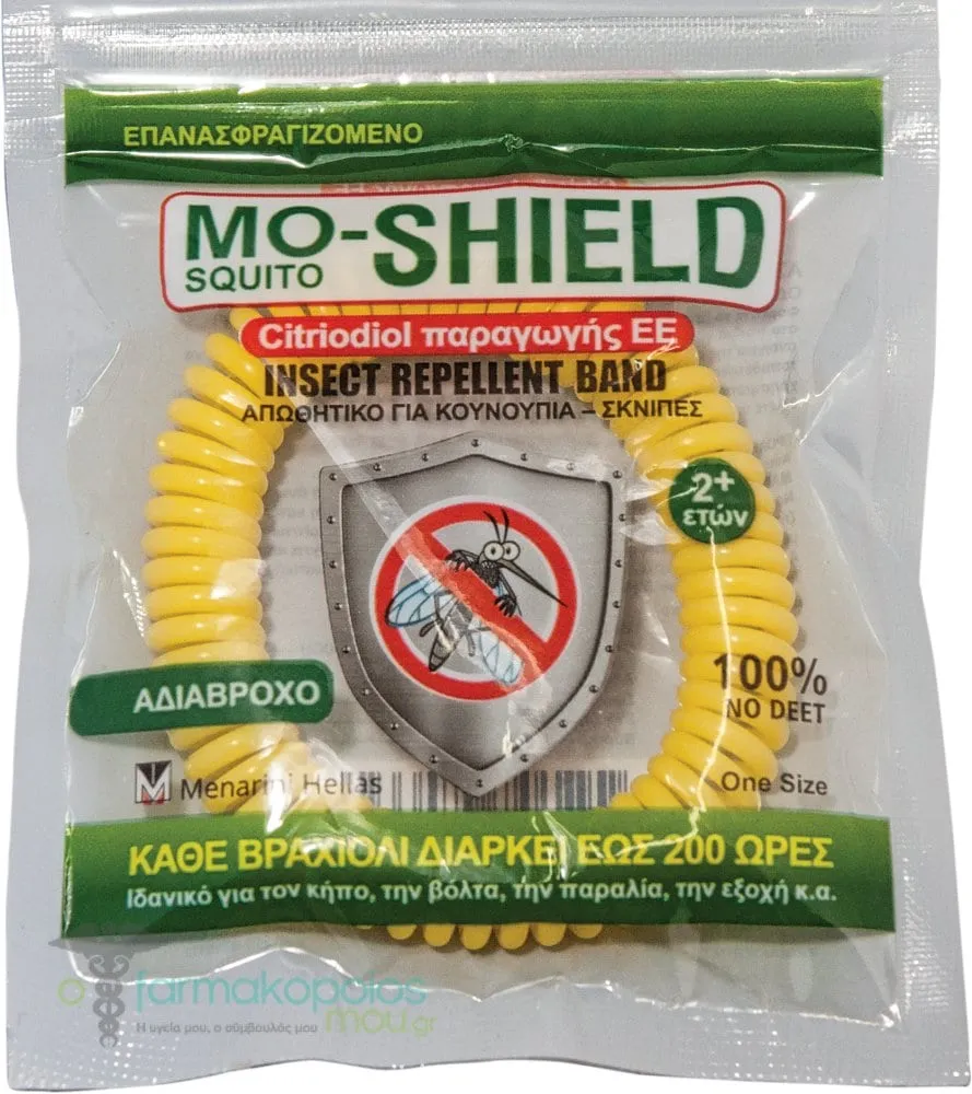 Mo-Shield Insect Repellent Band, 1pc - Κίτρινο
