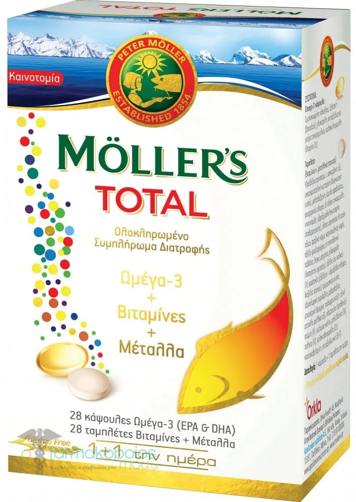 Moller's Total, 28caps + 28tabs
