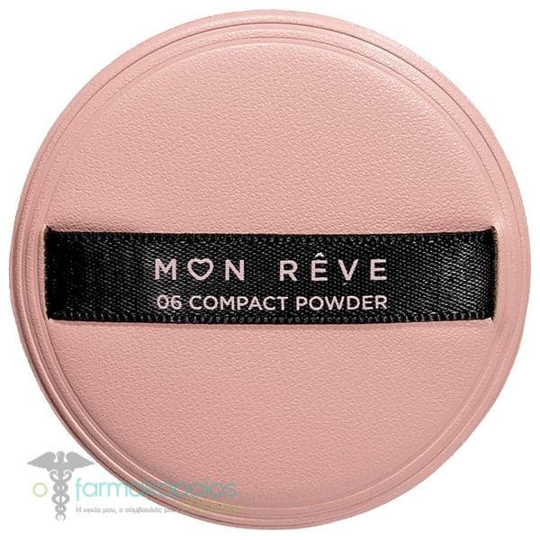 Mon Reve 06 Compact Powder Sponge Μαλακά Σφουγγαράκια Μακιγιάζ, 2τεμ