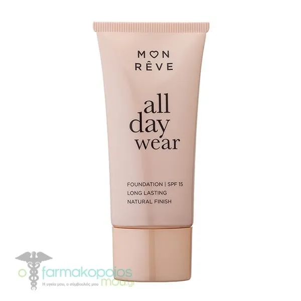 Mon Reve All Day Wear Foundation, 35ml - No. 3 All Day Wear
