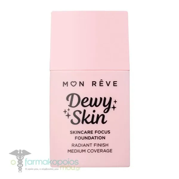 Mon Reve Dewy Skin Liquid Make Up, 30ml - 42N