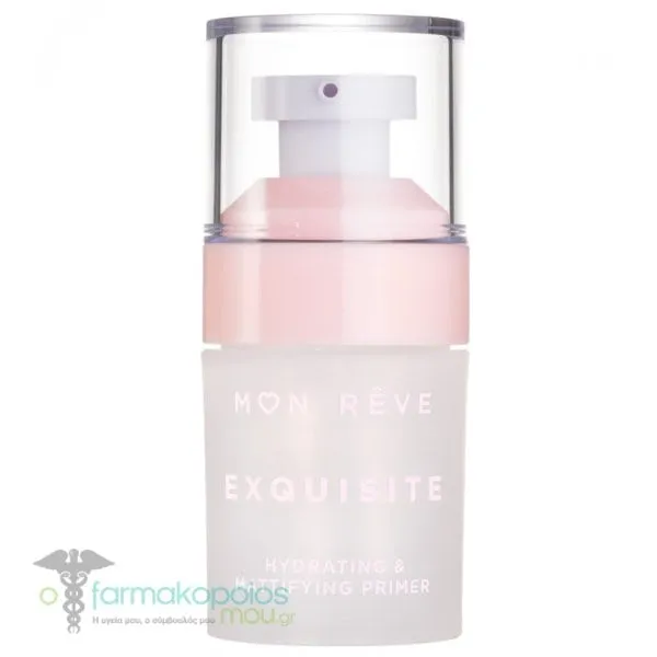 Mon Reve Exquisite Hydrating & Mattifying Primer - Ορός με Βάση το Νερό για Ενυδάτωση & Ματ Όψη, 20ml