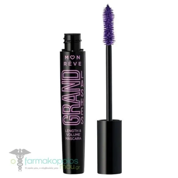 Mon Reve Grand Lashes Mascara Μάσκαρα για Μήκος & Όγκος, 12ml - No. 3 Violet
