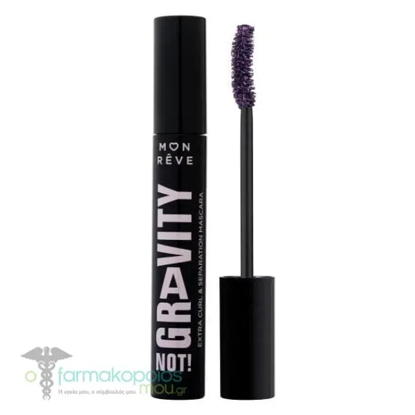 Mon Reve Gravity Not! Mascara, 12ml - No. 3 Deep Plum