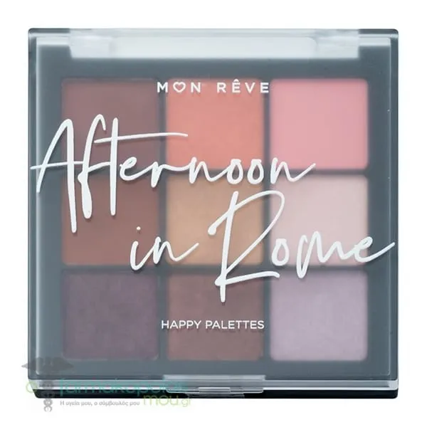 Mon Reve Happy Eyeshadow Palette, 15g - AFTERNOON IN ROME