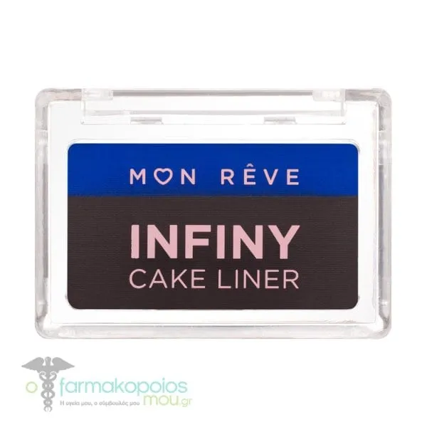 Mon Reve Infiny Cake Liner Water-Activated Εyeliner, 3g - No.03 Brown & Royal Blue