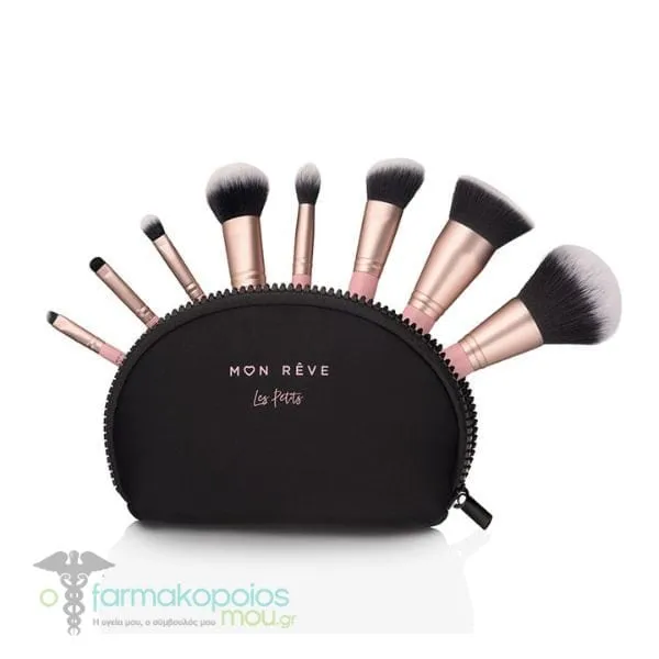 Mon Reve Les Petits Brush Set Face & Eyes, 8pcs