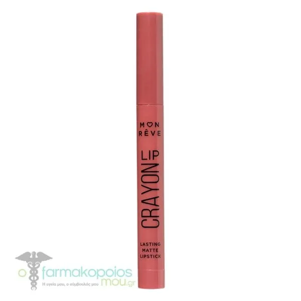Mon Reve Lip Crayon Lasting Matte Lipstick, 1pc - 03 Apple Pie