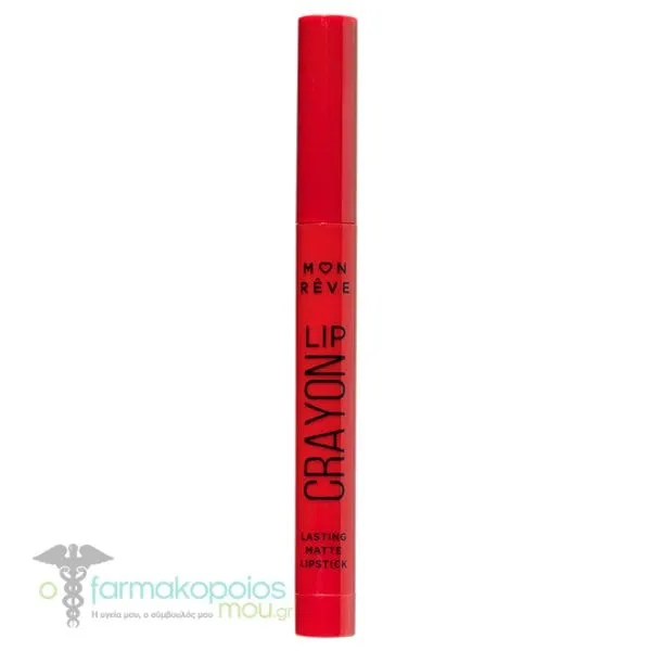 Mon Reve Lip Crayon Lasting Matte Lipstick, 1pc - 13 Flame