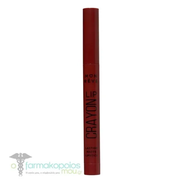 Mon Reve Lip Crayon Lasting Matte Lipstick, 1pc - 14 Chestnut