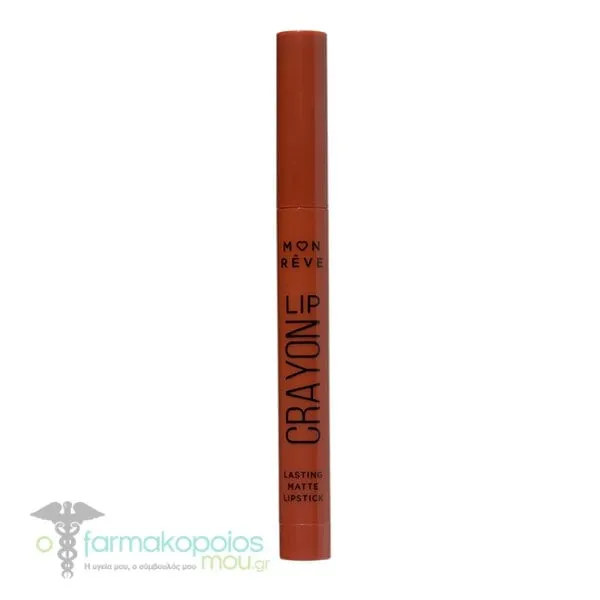Mon Reve Lip Crayon Lasting Matte Lipstick, 1pc - 15 Choco
