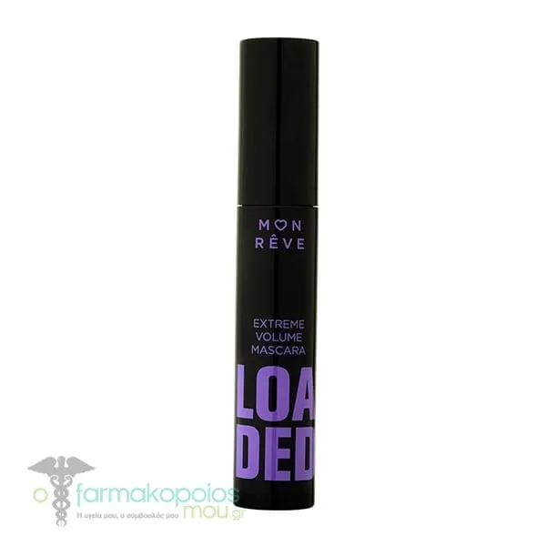 Mon Reve Loaded Mascara Μάσκαρα για Μήκος & Έντονο Όγκο, 11ml - No. 1 LOADED