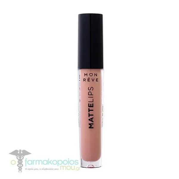 Mon Reve Matte Lips Liquid Lipstick, 4ml - No. 1 Matte Lips