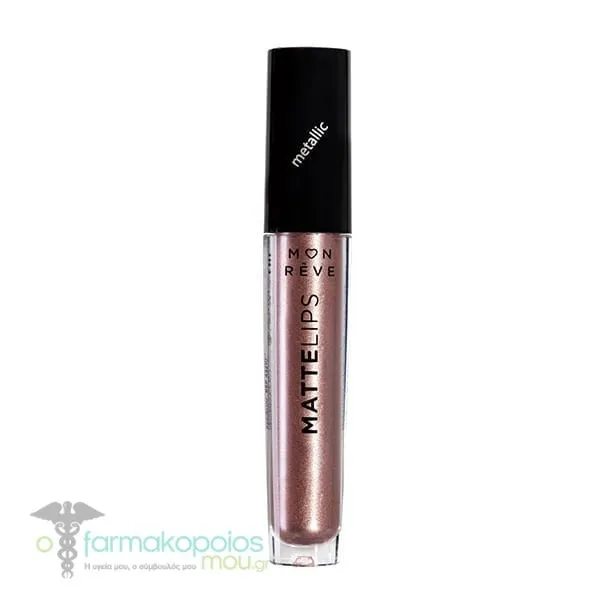 Mon Reve Matte Lips Liquid Lipstick, 4ml - No. 16 Matte Lips