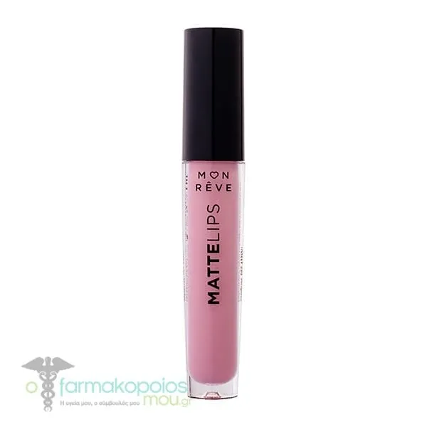 Mon Reve Matte Lips Liquid Lipstick, 4ml - No. 17 Matte Lips