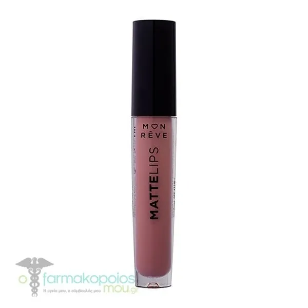 Mon Reve Matte Lips Liquid Lipstick, 4ml - No. 19 Matte Lips