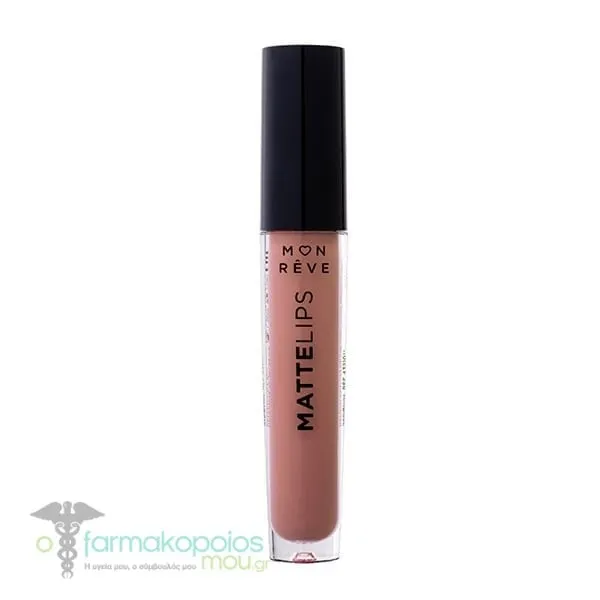 Mon Reve Matte Lips Liquid Lipstick, 4ml - No. 6 Matte Lips