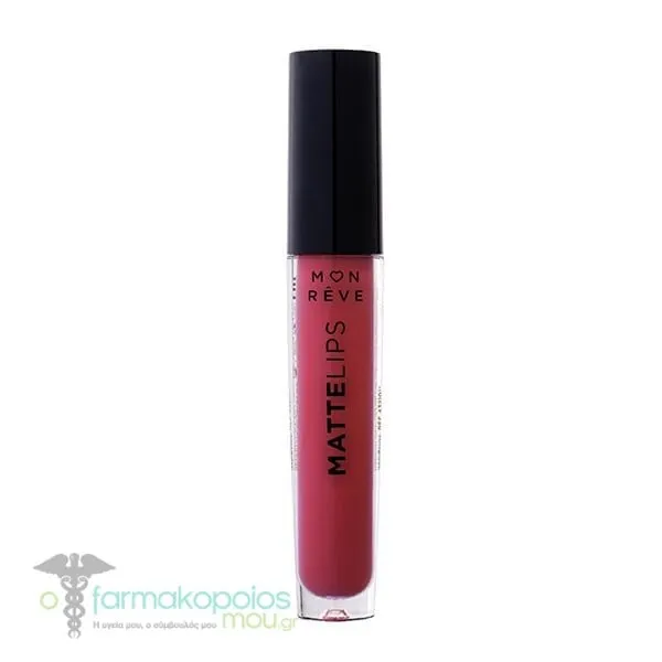 Mon Reve Matte Lips Υγρό Ματ Κραγιόν, 1τεμ - No. 9 Matte Lips