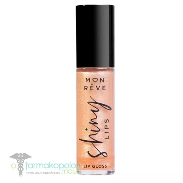 Mon Reve Shiny Lips Lip Gloss, 8ml - No.10 Gold