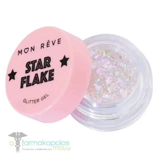 Mon Reve Starflake Glitter Gel, 4g - 01 Mermaid
