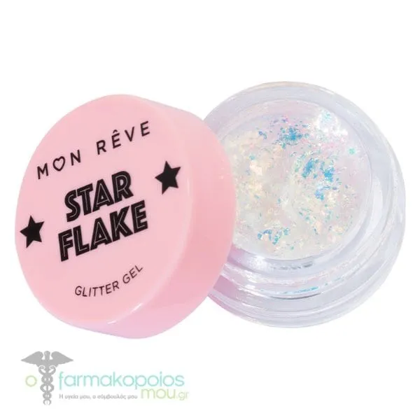 Mon Reve Starflake Glitter Gel, 4g - 05 Diamond