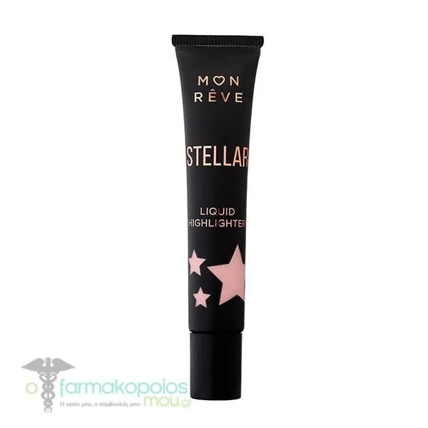 Mon Reve Stellar Liquid Highlighter Υγρό Highlighter για Άμεση Λάμψη & Φωτεινότητα, 18ml - No. 3 Liquid Stellar
