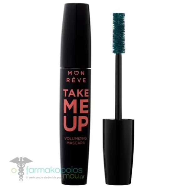 Mon Reve Take Me Up Volumizing Mascara, 11ml - No. 4 Emerald