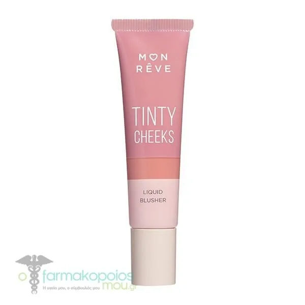 Mon Reve Tinty Cheeks Liquid Blusher, 14ml - No. 2 Tinty Cheeks