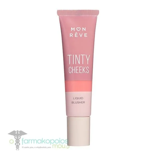 Mon Reve Tinty Cheeks Liquid Blusher, 14ml - No. 6 Tinty Cheeks