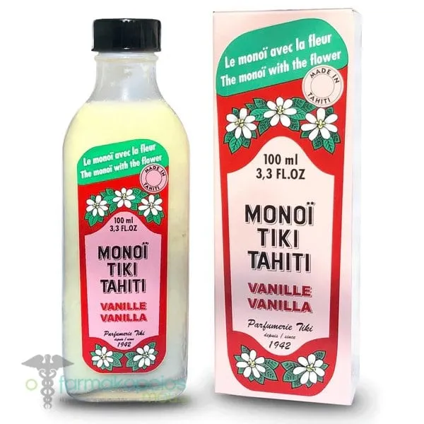 Monoi Τiki Tahiti Vanilla Hair & Body Oil, 100ml