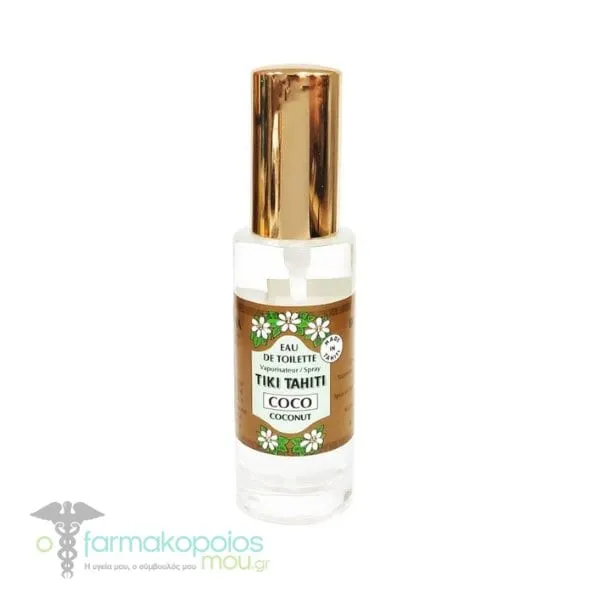 Monoi Tiki Tahiti Tiare Coco Coconut Spray Eau de Toilette, 30ml