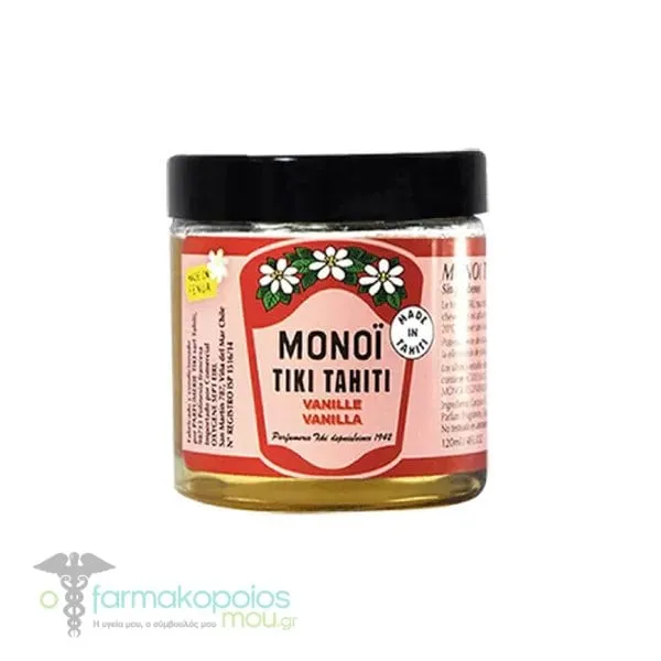 Monoi Tiki Tahiti Vanilla Pot, 120ml