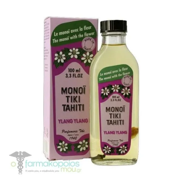 Monoi Tiki Tahiti Ylang Ylang Multi-Purpose Oil, 100ml