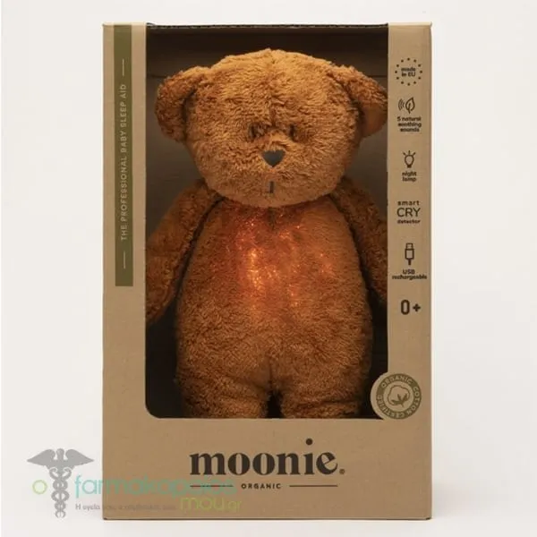 Moonie 2.0 Rechargeable Sleep Aid with Cryo Sensor & Recording Caramel, 1pc
