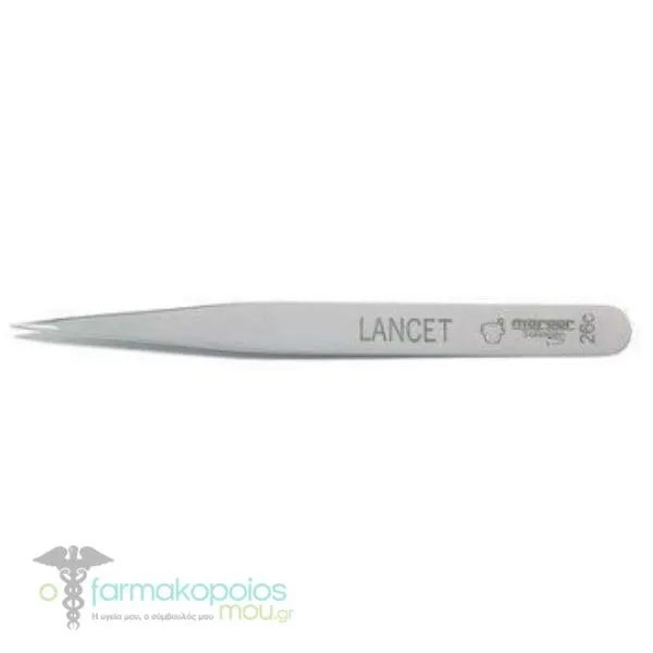 Morser Solingen Eyebrow Tweezers N.26C (Sharp Lancet Tip), 1pc