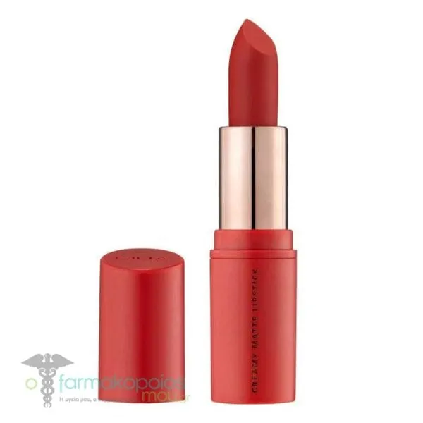 MUA Creamy Matte Lipstick, 3.2g - Agenda