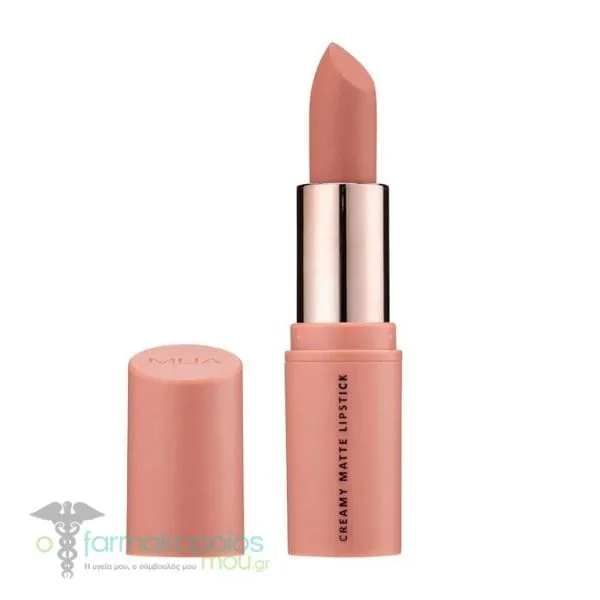 MUA Creamy Matte Lipstick, 3.2g - Heroic