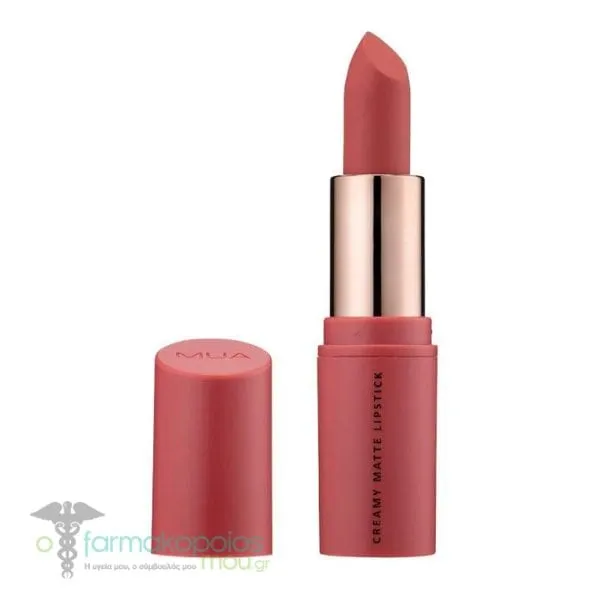 MUA Creamy Matte Lipstick, 3.2g - Mystic