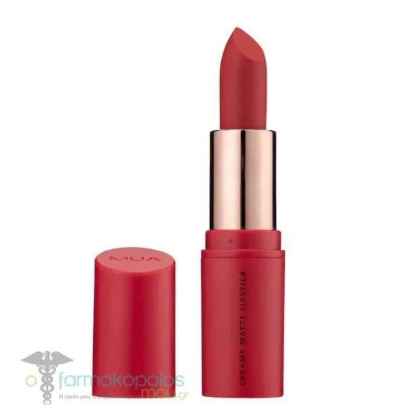 MUA Creamy Matte Lipstick, 3.2g - Razzleberry