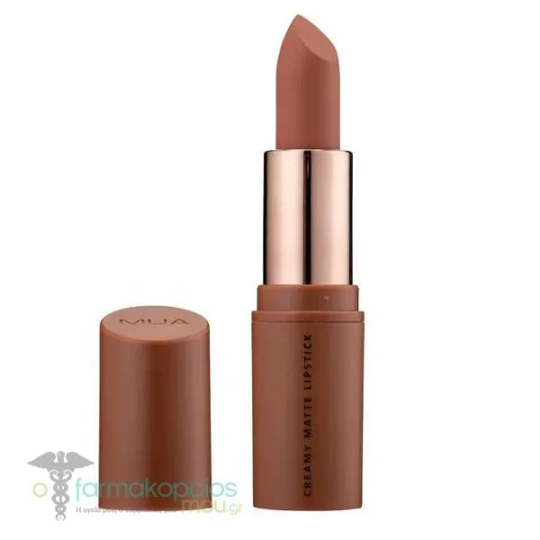 MUA Creamy Matte Lipstick, 3.2g - Sincere