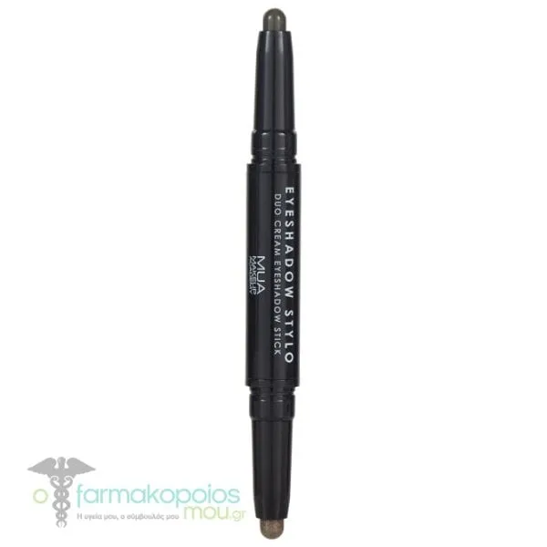 MUA Eyeshadow Stylo Duo Cream Stick, 8g - OLIVE