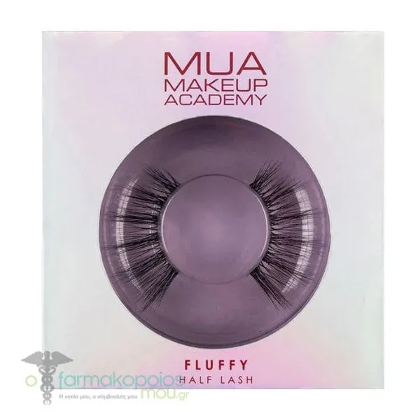 MUA Fluffy Half Lash Ψεύτικες Βλεφαρίδες, 1ζευγάρι