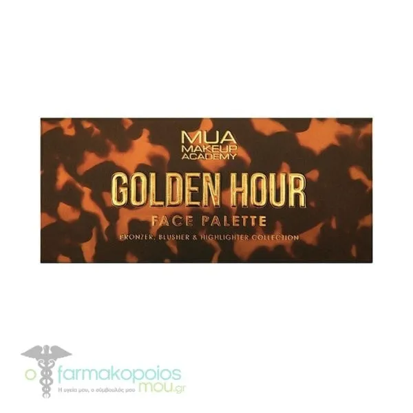 MUA Face Palette Golden Hour, 15g