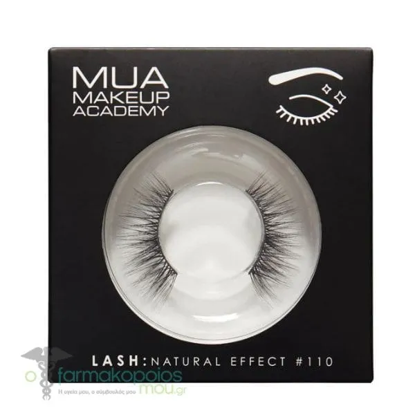 MUA Natural Effect 110 Full Lash Ψεύτικες Βλεφαρίδες, 1ζευγάρι